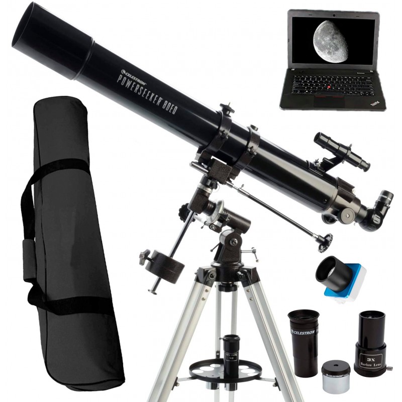 Telescopio Celestron Powerseeker 80EQ 21048 Medellin Para Colombia