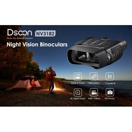 Binocular Visión Nocturna Infrarrojo - COSMOSHOP