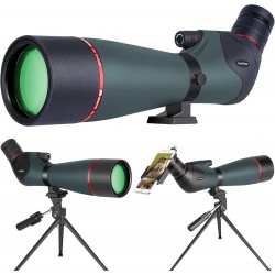 Telescopio Terrestre Spotting Scope 20-60X80