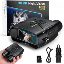 Binocular Vision Nocturna Infrarrojo 36MP 4K