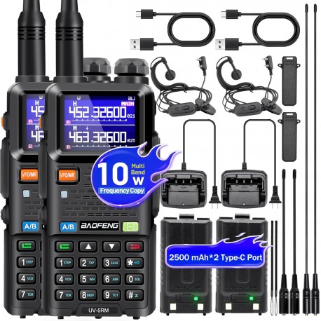 Radio Multibanda Baofeng UV-5RM UHF VHF AIR