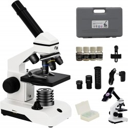 Microscopio Monocular Compuesto Wevision 40X-2000X