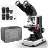 Microscopio Binocular Compuesto Vabiooth 40X-2500X