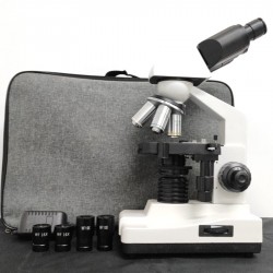 Microscopio Binocular Compuesto 40X-1600X