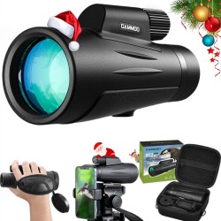 Monocular Cammoo 12X50 con soporte cel