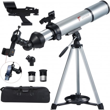 Telescopio Refractor 80mm / 600mm