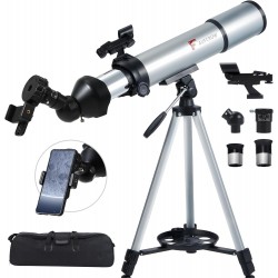 Telescopio Refractor 80mm / 600mm
