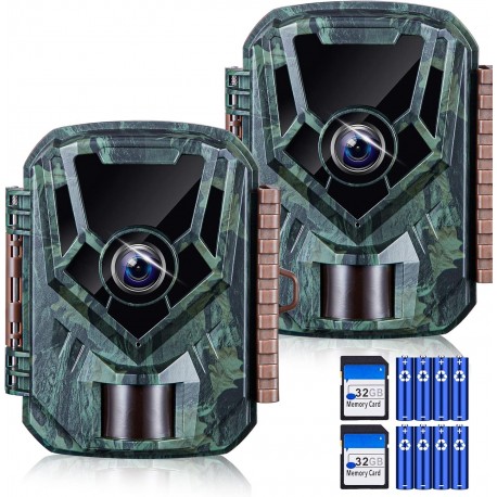 Camara Trampa Kit X2 36MP 2.7K con audio