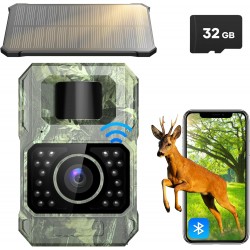 Camara trampa Solar 48MP con audio IP66