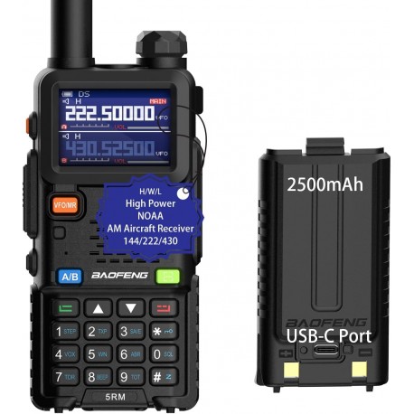 Radio Multibanda Baofeng UV-5RM UHF VHF AIR