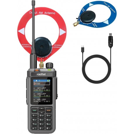 Radio Portátil Radtel RT-880 Multibanda 10W – HF/VHF/UHF