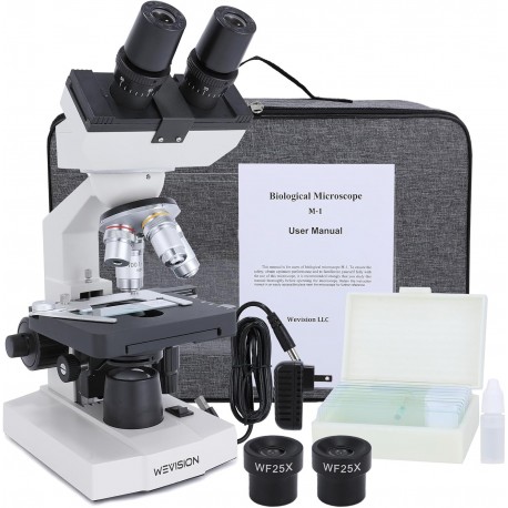 Microscopio BInocular Compuesto Wevision M1 40X-2500X