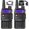 Radio Baofeng UV-5R VHF UHF Kit X 2