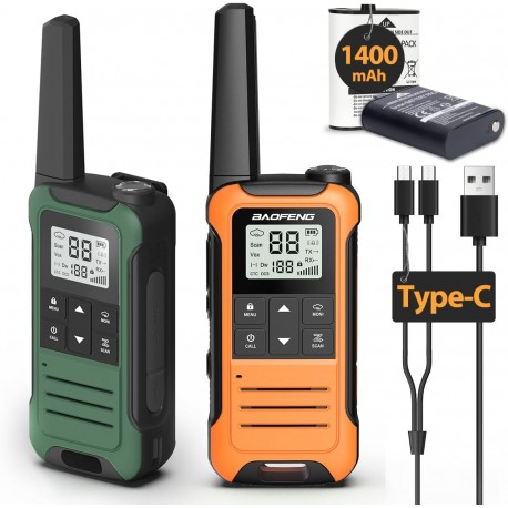Radios Baofeng F22 Walkie Talkies FRS Kit X 2