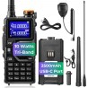 Radio Portátil BAOFENG K5PLUS Tri-Band 10W – VHF/UHF/1.25M Airband NOAA FM