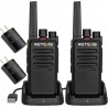 Radio Retevis RT68 FRS 16 canales kit X 2