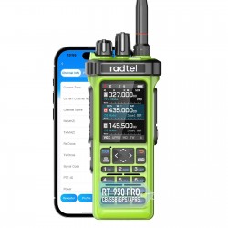Radio Radtel RT-950 PRO UHF / VHF AIR CB GPS APRS SSB/CW RX 10W
