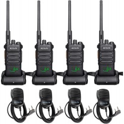 Radio profesional Retevis RT86 UHF kit X 4