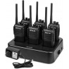 Radios Retevis RT21 FRS UHF 16 Canales KIt X 6