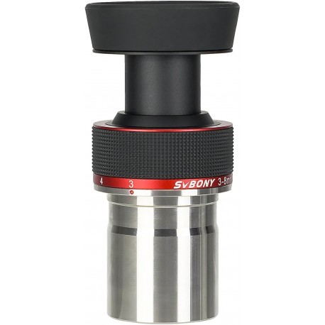 Ocular Zoom Planetario SVBONY SV215 3–8 mm 1.25"