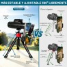 Monocular 10x42 Con tripode y Soporte Celular MONO-02