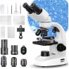 Microscopio Binocular Compuesto 40X-2000X MIC37